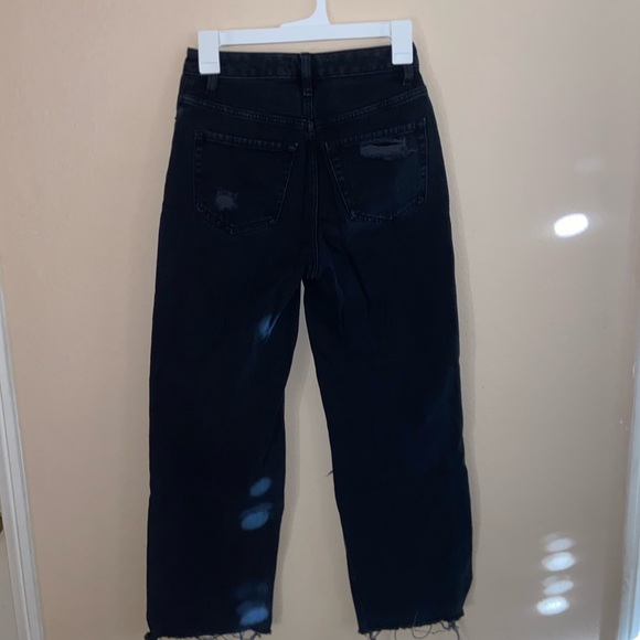 Pacsun pants black denim bottoms y2k fashion street wear vintage boyfriend jeans - Picture 6 of 13